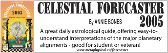 Celestial Forecaster by Annie Bones Home Page 